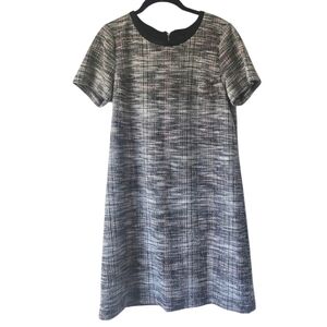 Tommy Hilfiger London Preppy Plaid Tweed Shift Dress, Size 10